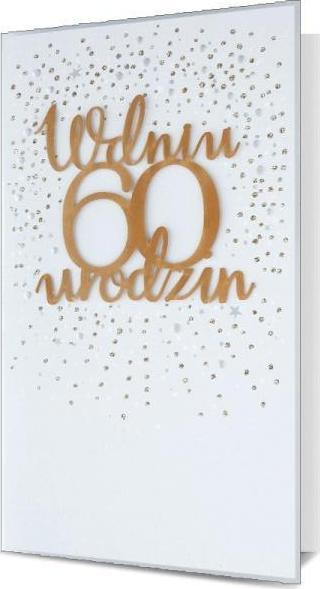 Pan Dragon Karnet KL B6 Urodziny 60 HM100-980