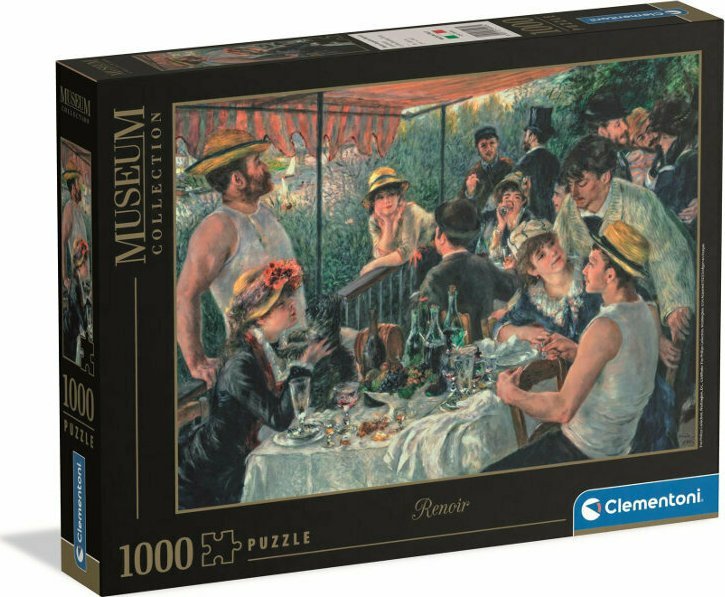 Clementoni Puzzle Museum Auguste Renoir: Śniadanie wioślarzy 1000 elementów (39993)
