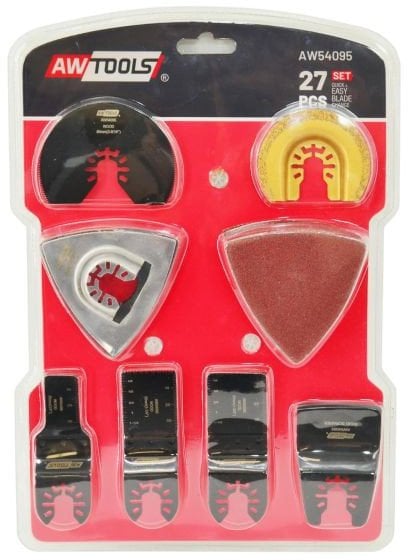 AWTOOLS MT ZESTAW BRZESZCZOTÓW 27szt. DO URZĄDZENIA WIELOFUNKCYJNEGO