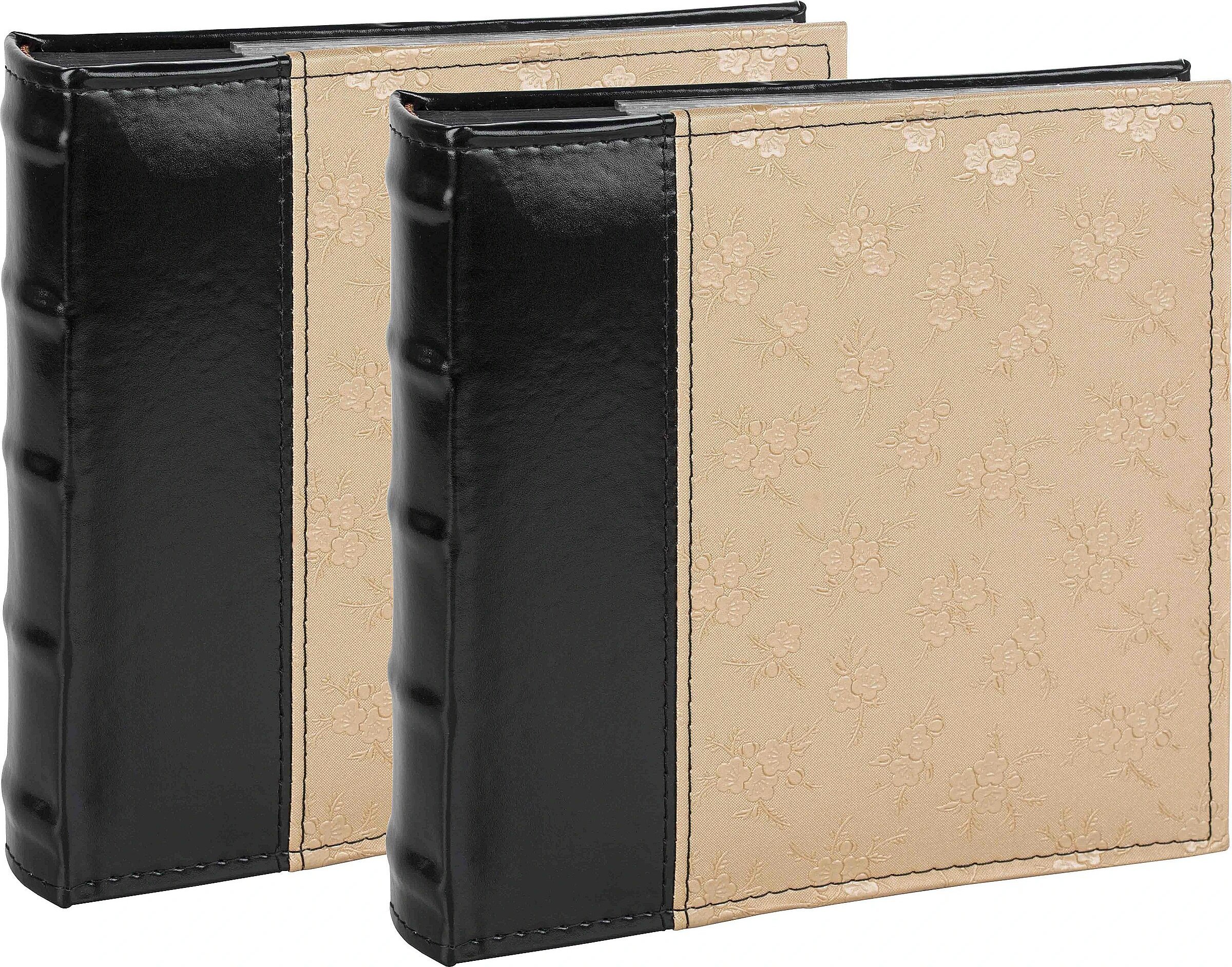 Victoria Collection Album B 10x15/200MS Flower-5 BP, gold 2pcs