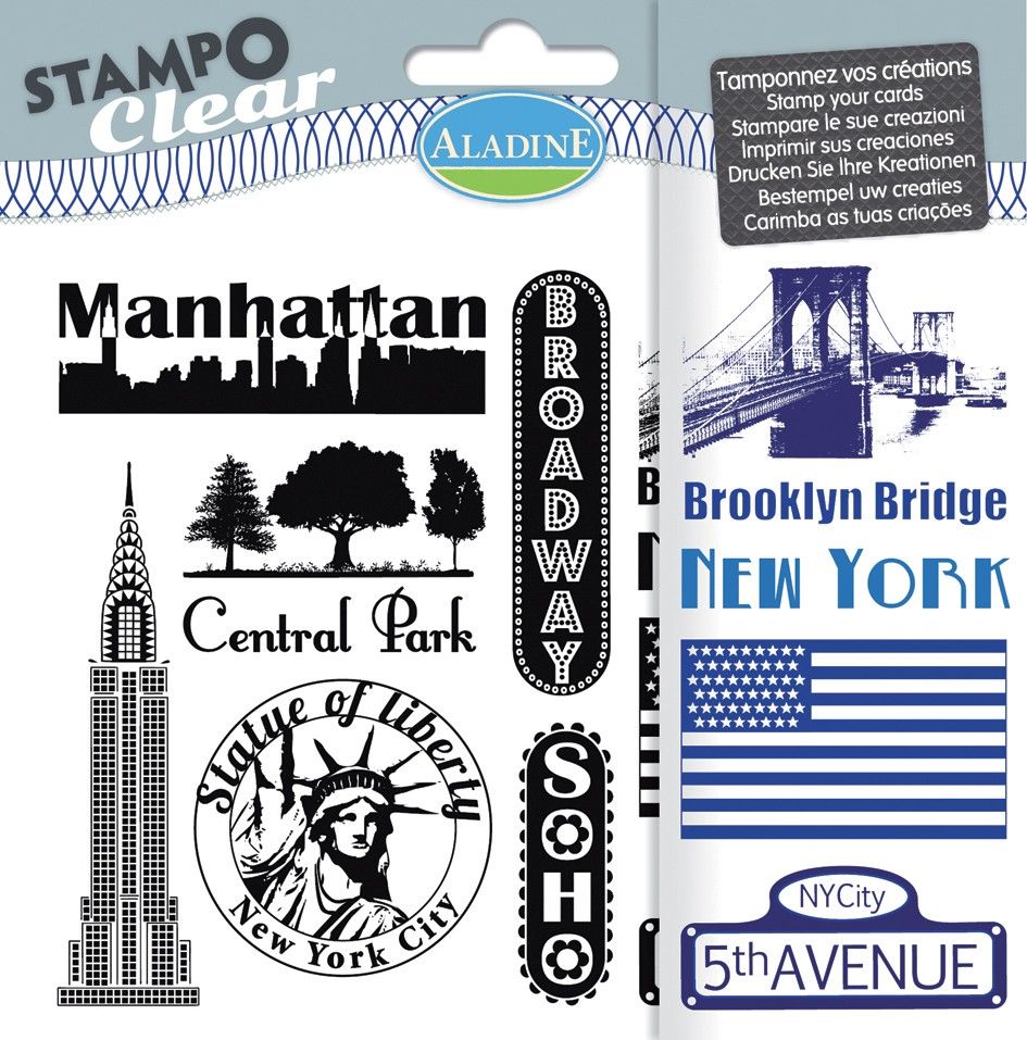 Aladine Stemple silikonowe Nowy Jork