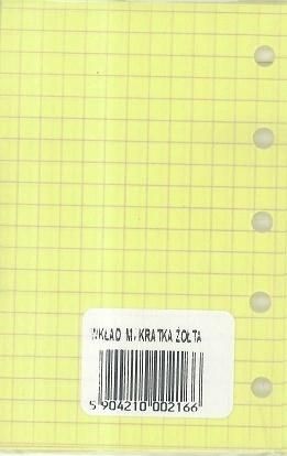 Antra Wkład do organizera M Kratka żółta (270085)