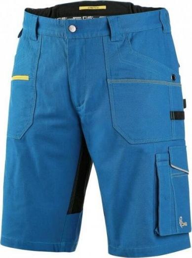 SPODNIE DO PASA KRÓTKIE CXS STRETCH NIEBIESKO-CZARNE ROZM 52