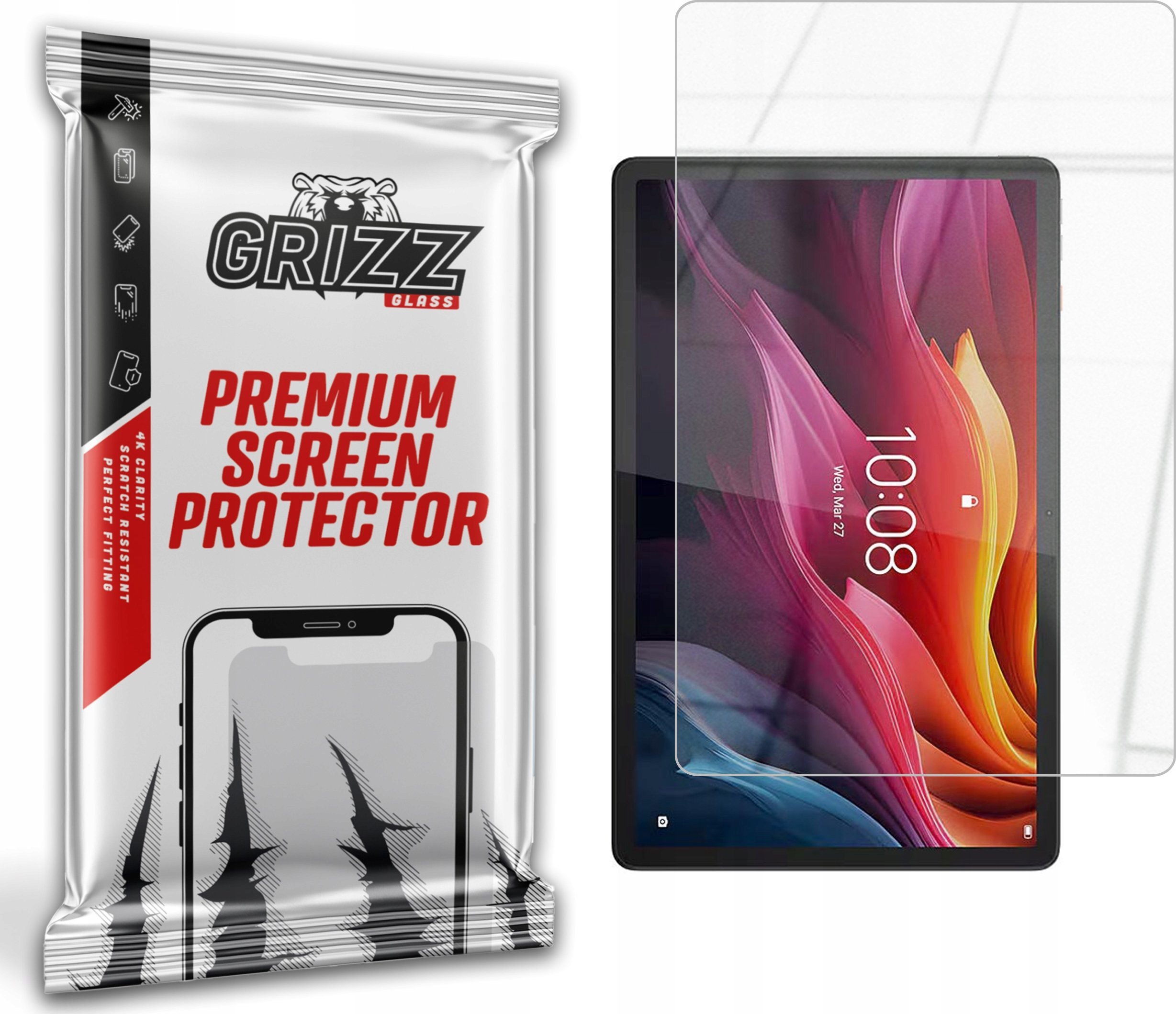 GrizzGlass Szkło hybrydowe GrizzGlass HybridGlass do Lenovo Tab K11 Plus