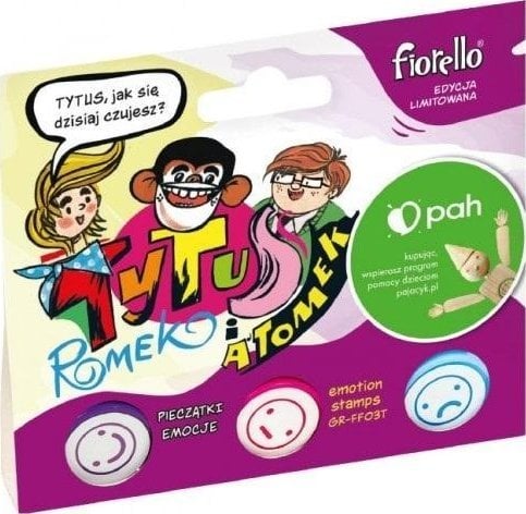 Stempelki Emocje Tytus 3szt FIORELLO
