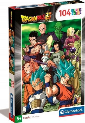 Clementoni Puzzle 104 elementy Super Kolor Dragon Ball