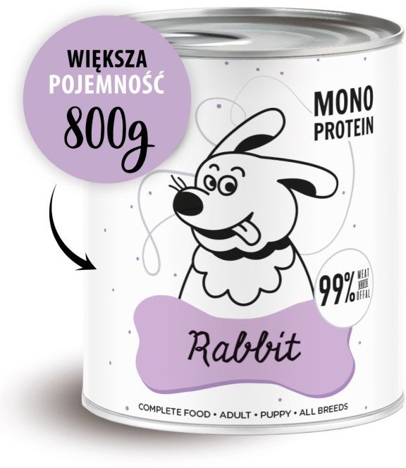 PEPE MONO PROTEIN Rabbit (królik) 800g