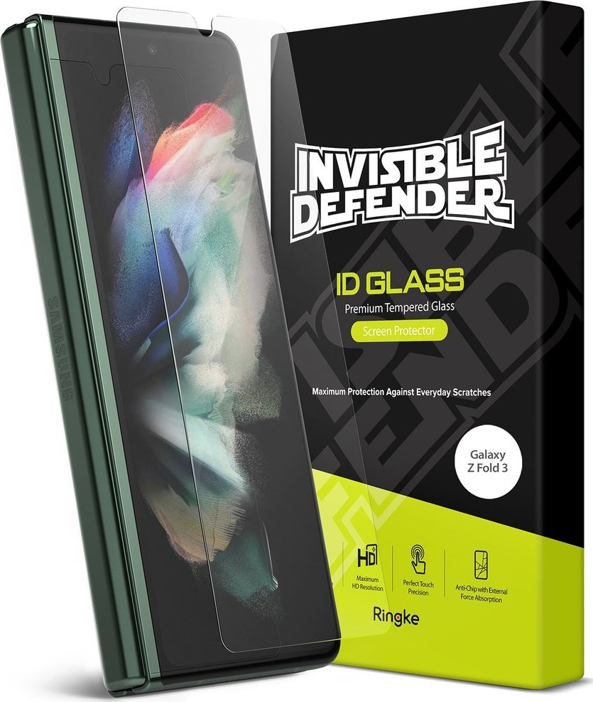 Ringke Ringke Invisible Defender Id Glass Szkło Hartowane 2,5D 0,33 Mm Samsung Galaxy Z Fold 3 (G4As065)