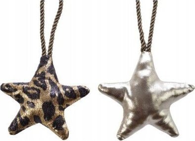 Kaemingk Zawieszka na choinkę srebrna gwiazda 13 cm