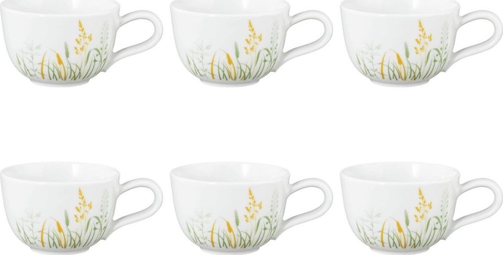 Zestaw 6 filiżanek do espresso 90ml biały - porcelana Seltmann Weiden