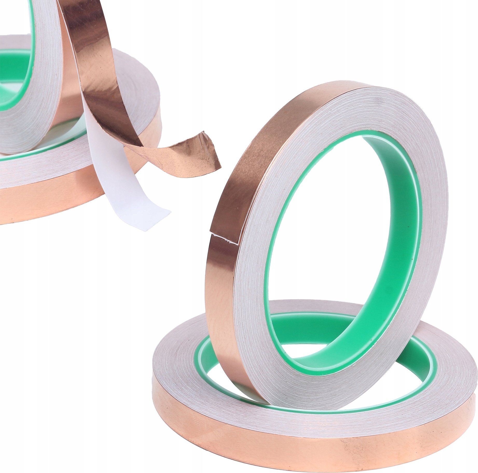 Rosfix TAŚMA MIEDZIANA Z KLEJEM NA ŚLIMAKI SAMOPRZYLEPNA SERWISOWA EMI 50MM x 50M