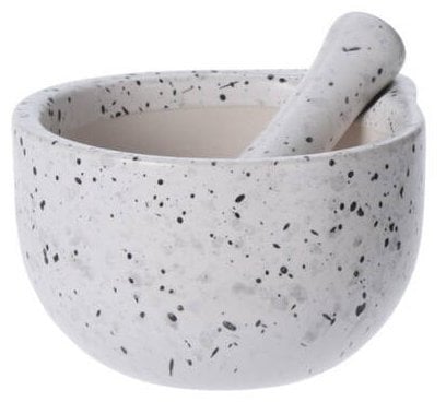 Moździerz kuchenny z tłuczkiem, ceramiczny