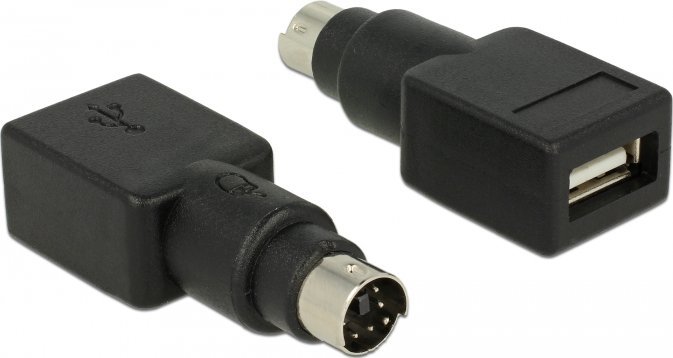 Adapter USB Delock 65898 USB - PS/2 Czarny (65898)