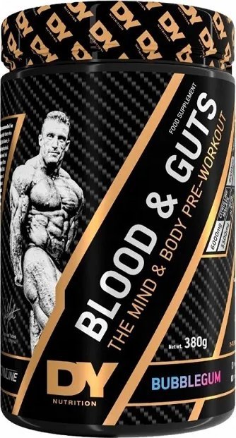 DORIAN YATES Dorian Yates - Blood and Guts, Bubble Gum, Proszek, 380g
