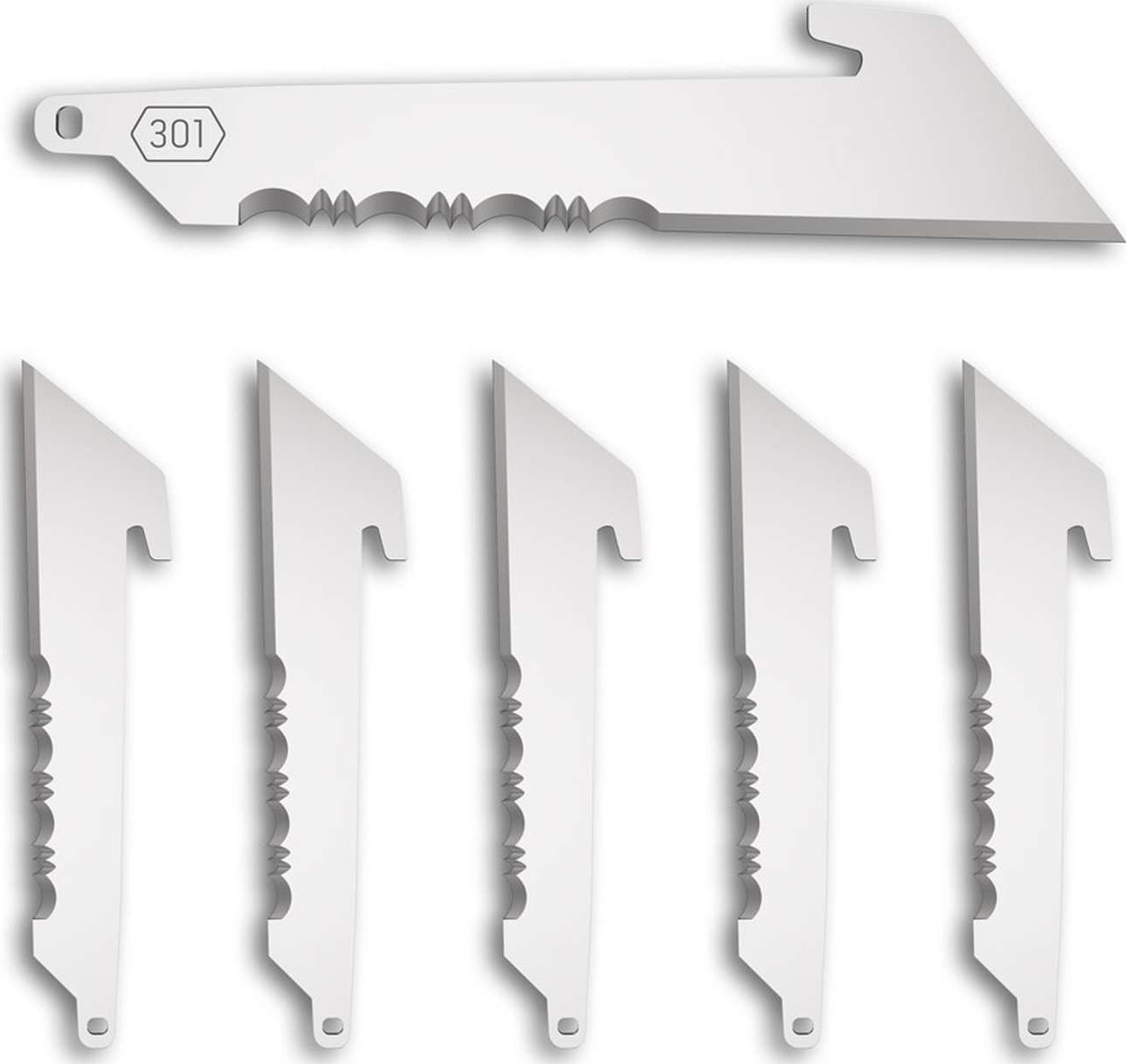 Outdoor 6 ostrzy Outdor Edge Utility Serrated 301