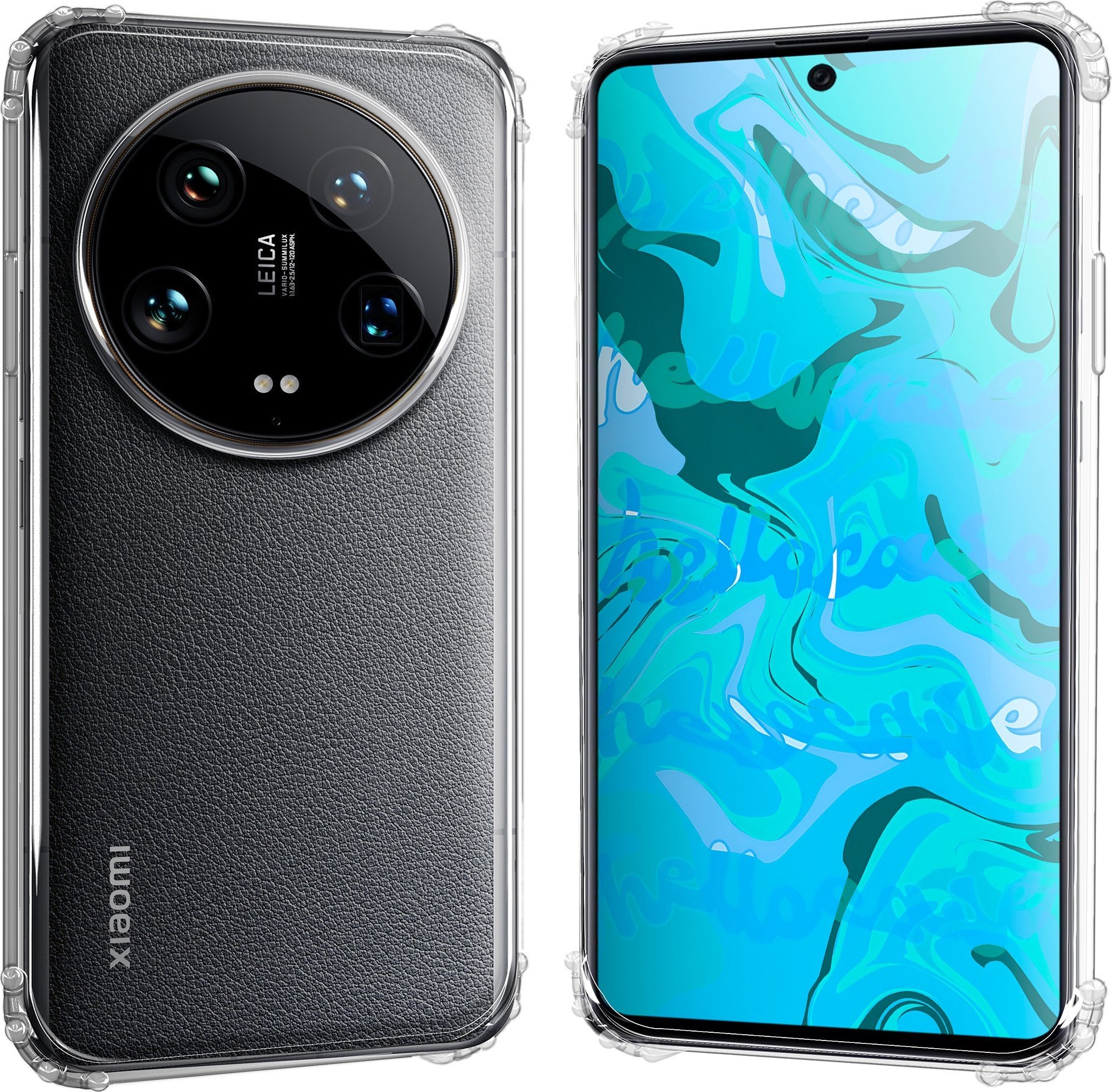 Hello Case ETUI PANCERNE DO XIAOMI 14 ULTRA | CASE SILIKON GUMOWE SLIM ANTI SHOCK