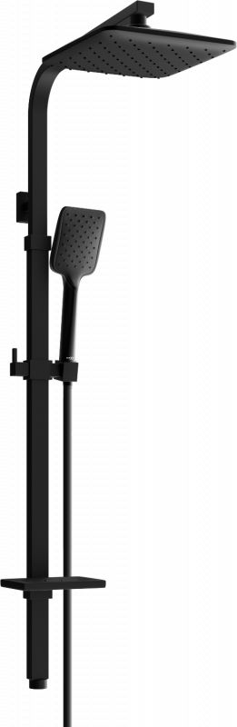 Zestaw prysznicowy Mexen Mexen Q62 kolumna prysznicowa czarna - 798626295-70