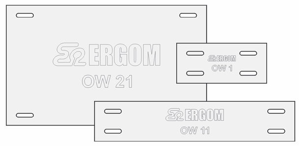 Ergom Oznacznik /tabliczka/ do opisywania ręcznego OW 11 E04ZP-01060100200 /100szt./