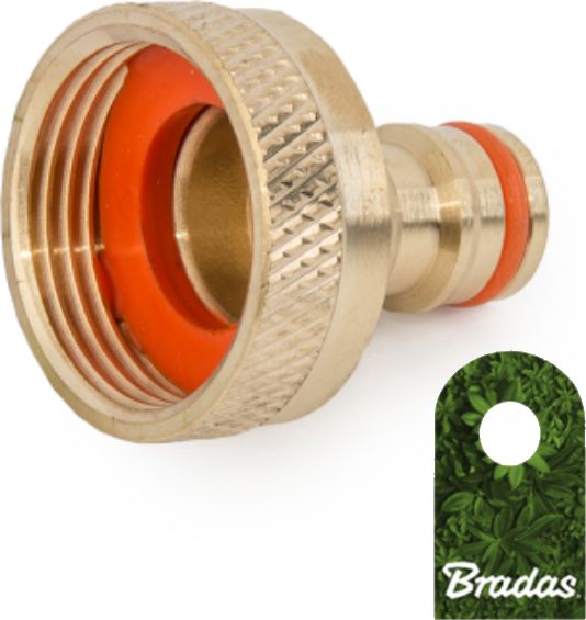 Bradas Przyłącze na kran GW 1" MOSIĄDZ BR-2197 BRADAS 4603