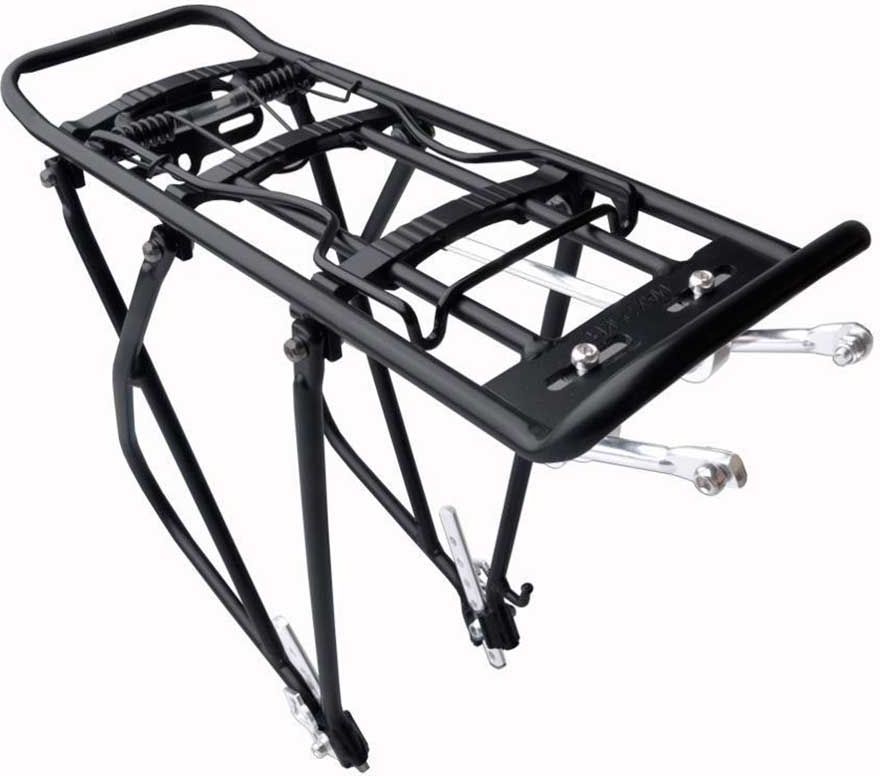 Bagażnik rowerowy na tył regulowany czarny