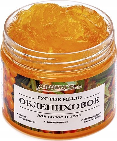 Aroma'Saules Gęste mydło do ciała i włosów Rokitnik 250ml