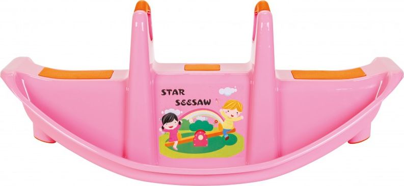 Woopie WOOPIE Bujak Wieloosobowy STAR Huśtawka Równoważna Różowa