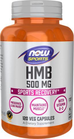 NOW Foods HMB 500 mg Leucyna 120 kapsułek NOW FOODS Sports