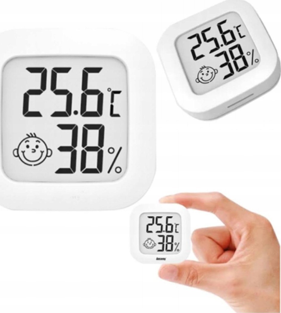 PrzydaSie Termometr Cyfrowy Pokojowy Higrometr Elektroniczny