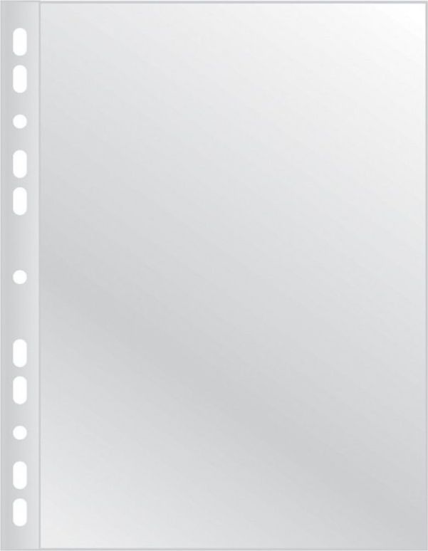 Q-Connect Koszulki Na Dokumenty Poszerzane A4 Groszkowe