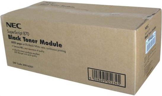 Toner NEC 50016561 Black Oryginał (50016561)