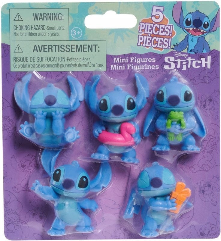 Disney Stitch Figures 5 Pack 5,5 cm