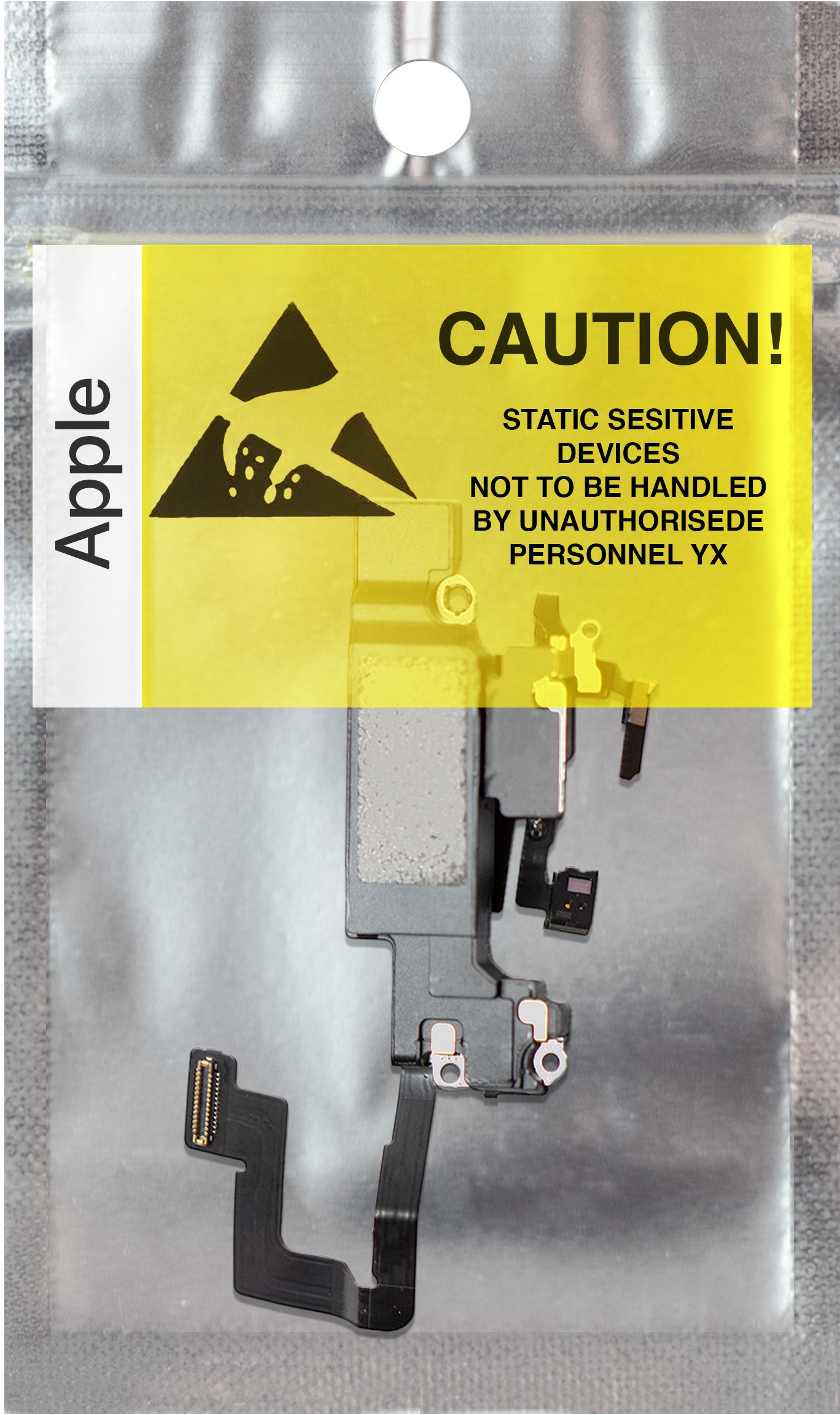 Zila Głośnik Rozmów do iPhone 12 mini Górny Taśma Czujniki Oryginał A2399 (5904858385461)