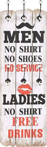 Elior Wieszak ścienny z napisami Marelo 2X