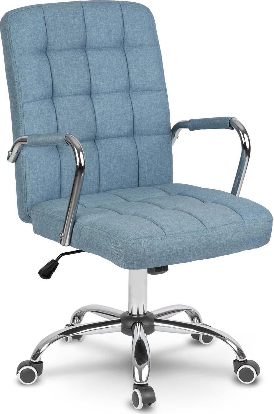 Krzesło biurowe Sofotel Benton Niebieskie