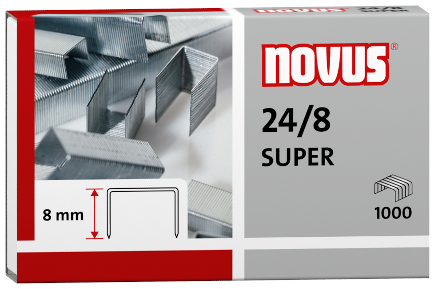 Novus Zszywki 24/8 super x 1000 (040-0038 NO)