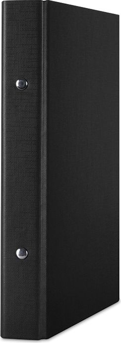 Segregator Donau 2-ringowy A5 20mm czarny (DONA0437)