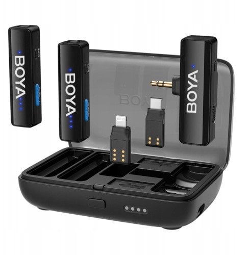 Boya BOYALINK V2.0 - 2.4G Mini Wireless Microphone for Camera, Android, iOS devices