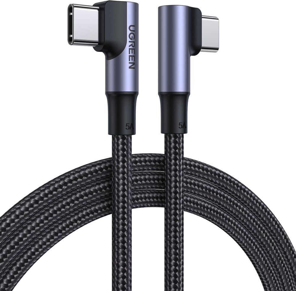 Kabel USB Ugreen USB-C - USB-C 1 m Szary (70696)