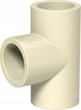 IDMAR Trójnik redukcyjny CPVC 3/4"x3/4"x1/2" system klejony - ciepła woda; CPVCTRKW020X20X15.302