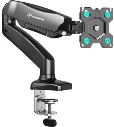 Onkron G80-B Uchwyt biurkowy obrotowo-nachylny uchwyt do monitora 13"-32" maksymalnie 8 kg, z obracaniem, czarny