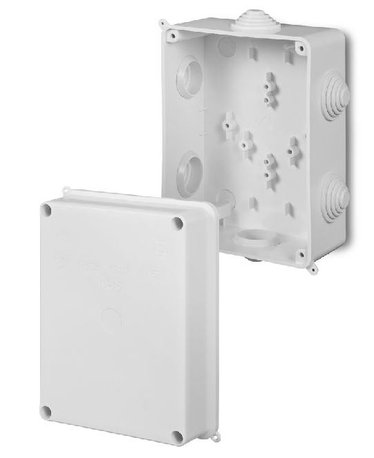 Elektro-Plast Puszka EP-LUX PK-6 IP55 bez wkładu 158 x 118 x 95mm (0227-00)