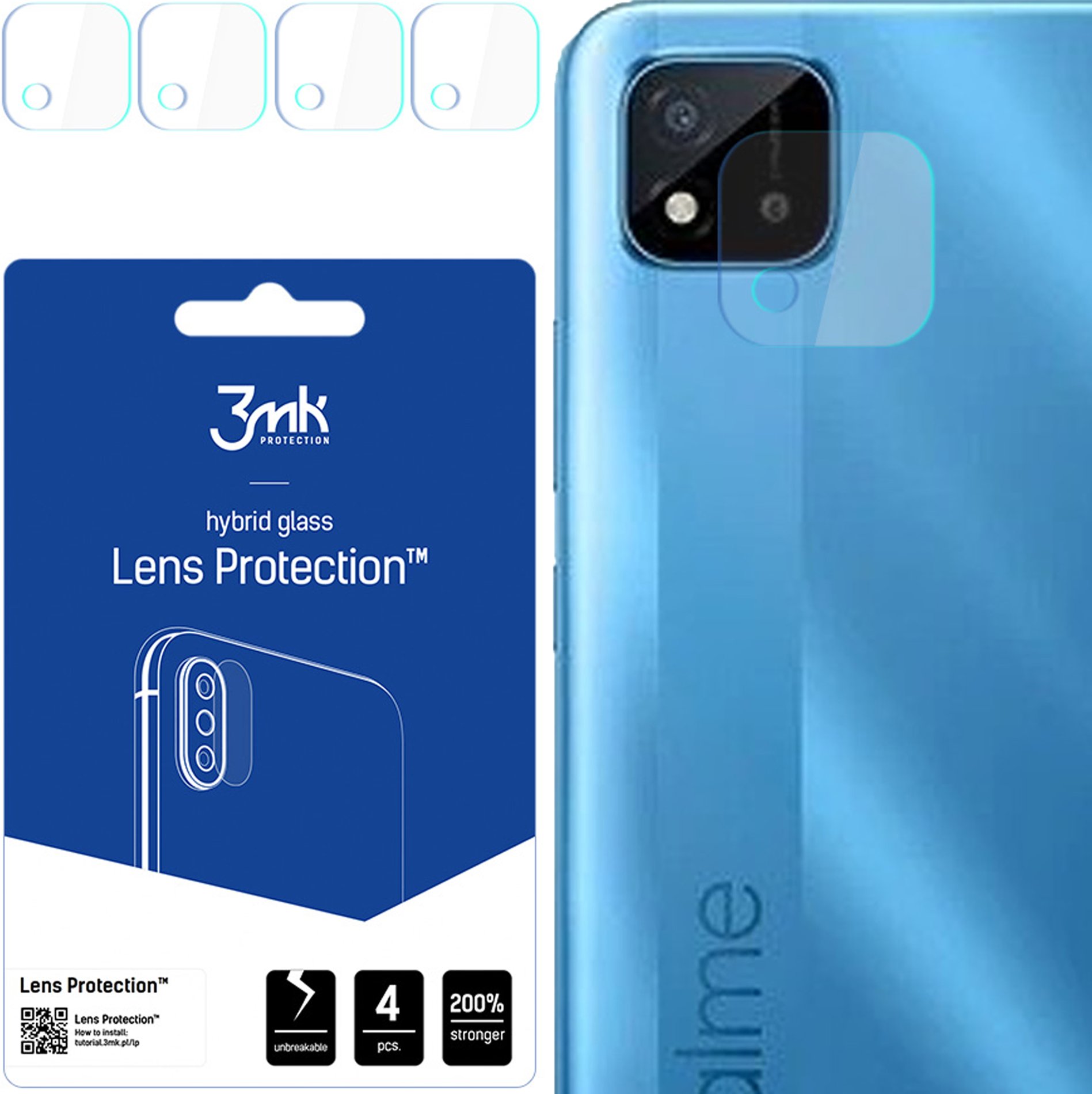 REALME C20A - 3MK LENS PROTECTION