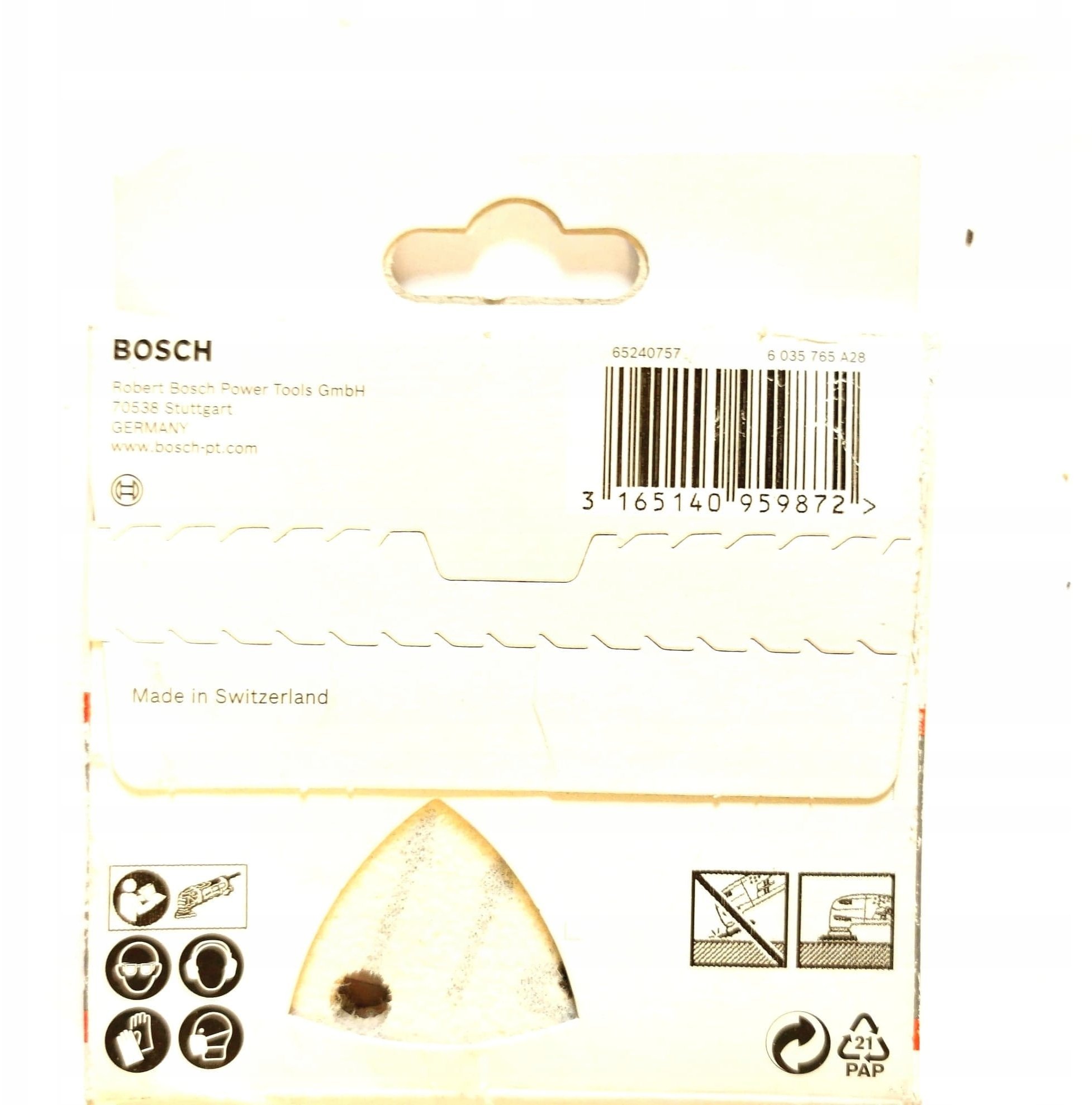 OKŁADZINA SZLIFIERSKA F460 BfWP,G60,93mm