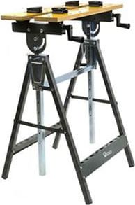 Geko Stół warsztatowy z regulacją 90st. Imadło stołowe