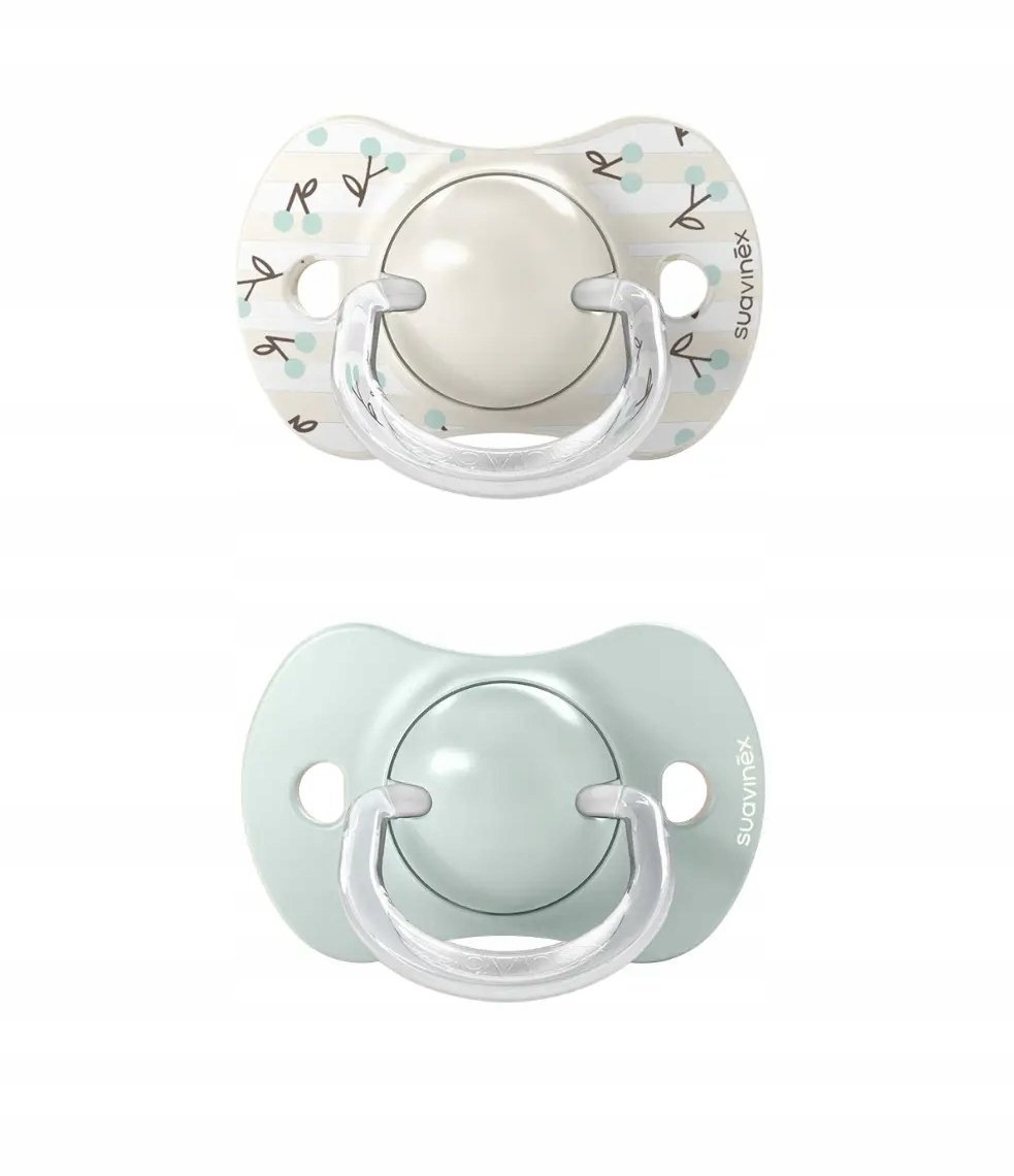 Suavinex 309056-SMOCZEK Fizjologiczny SX PRO 0-6M 2SZT ZIELONY BIRDIES