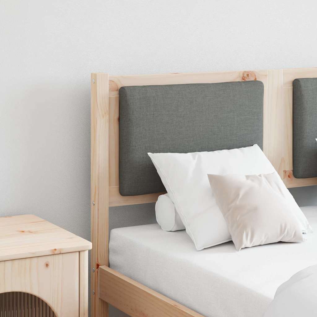 vidaXL Zagłówek Inny Brązowy 120 cm Lite drewno sosnowe