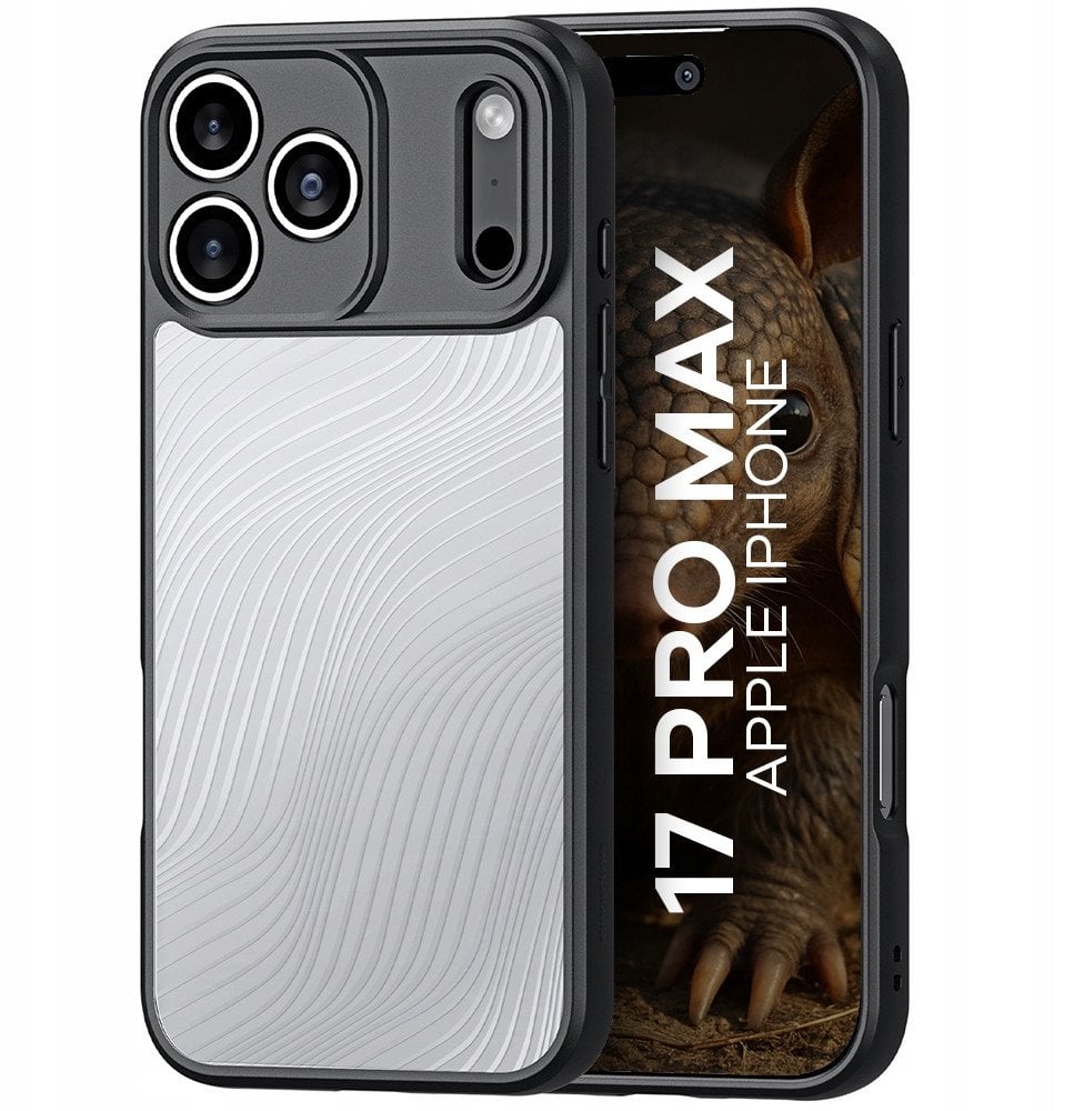 Etui Dux Ducis Aimo na iPhone 17 Pro Max – czarne