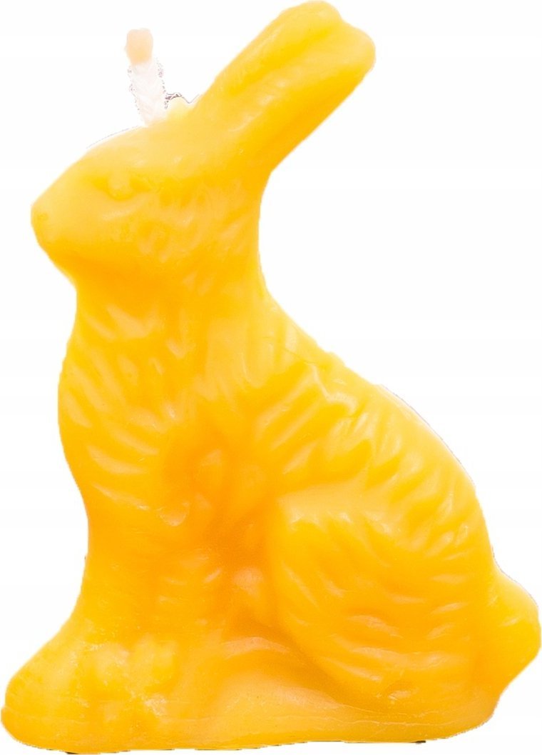 Łysoń Świeca z wosku pszczelego zajączek wielkanocny (S272) - S272