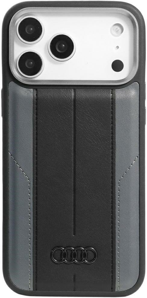 Audi Case A6 Synthetic Leather MagSafe for iPhone 17 Pro Max black