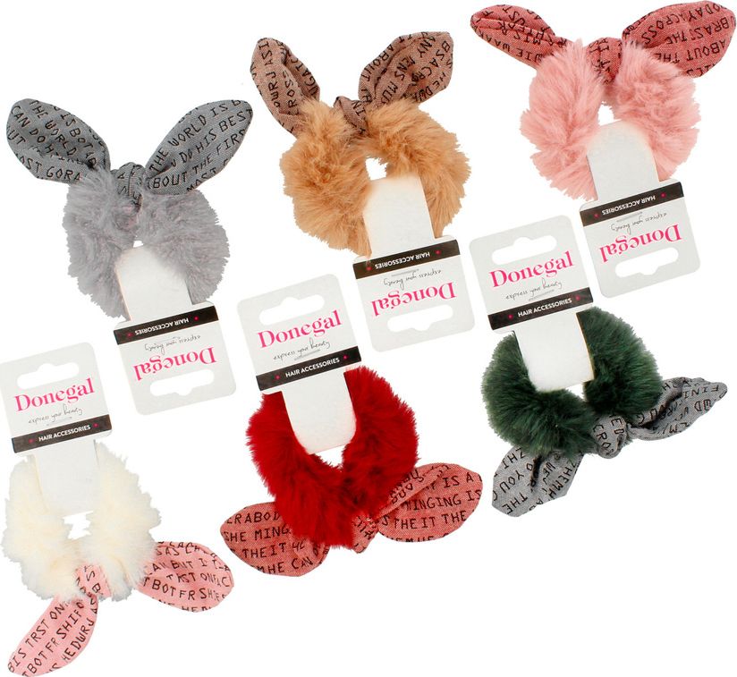 Donegal DONEGAL Ozdoby do włosów - gumka (FA-5674) - mix kolorów 1szt